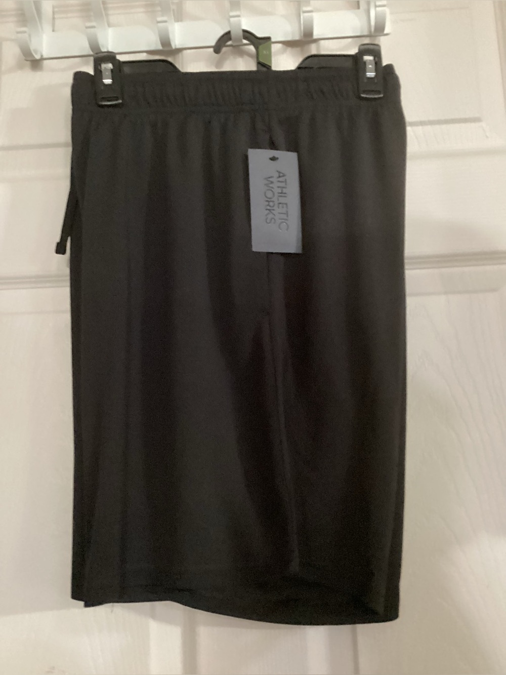 Athletic Works Black men’s black core shorts XL NWTS